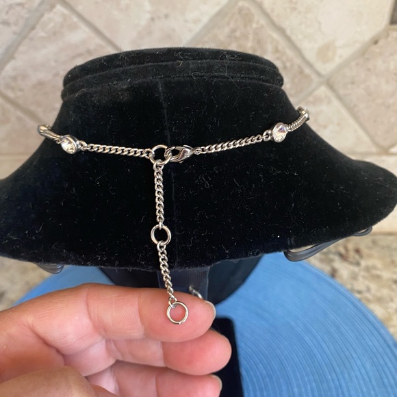 GIVENCHY PEARL AND RHINESTONE Vintage NECKLACE - Picture 6 of 11